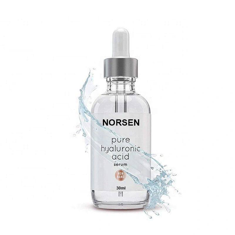 Popular 100% natural pure hyaluronic acid face serum with hyaluronic acid