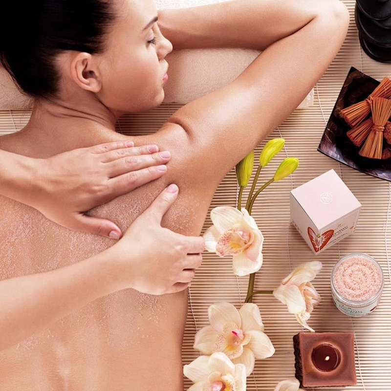 New products private label 2019 innovative product high quality strawberry body scrub