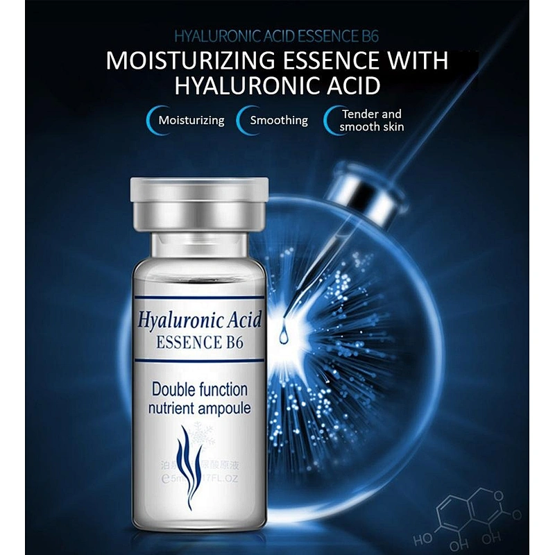Wholesale High Quality Organic Moisturizing Hyaluronic Acid Essence B6 Set