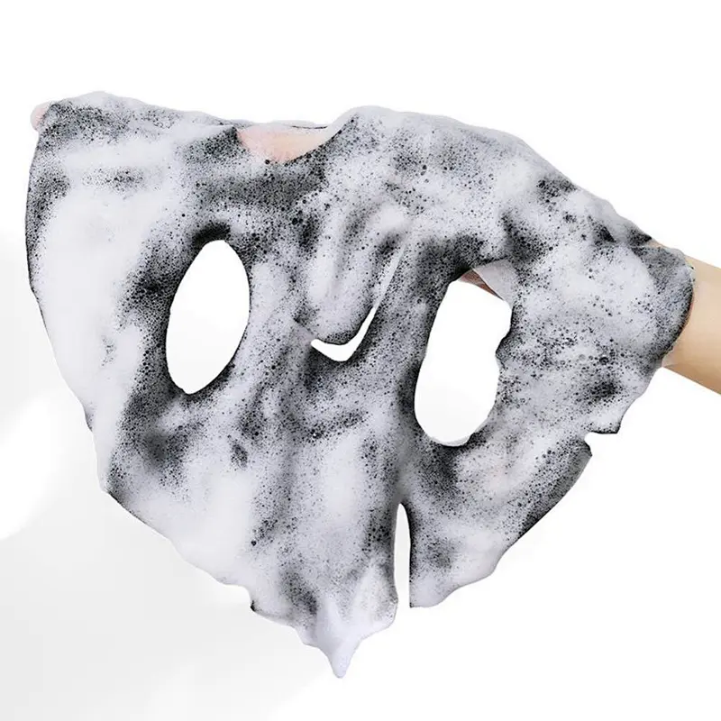 Bamboo Charcoal Breath Cleansing Skin Care Moisturizing Whitening Facial Sheet Mask