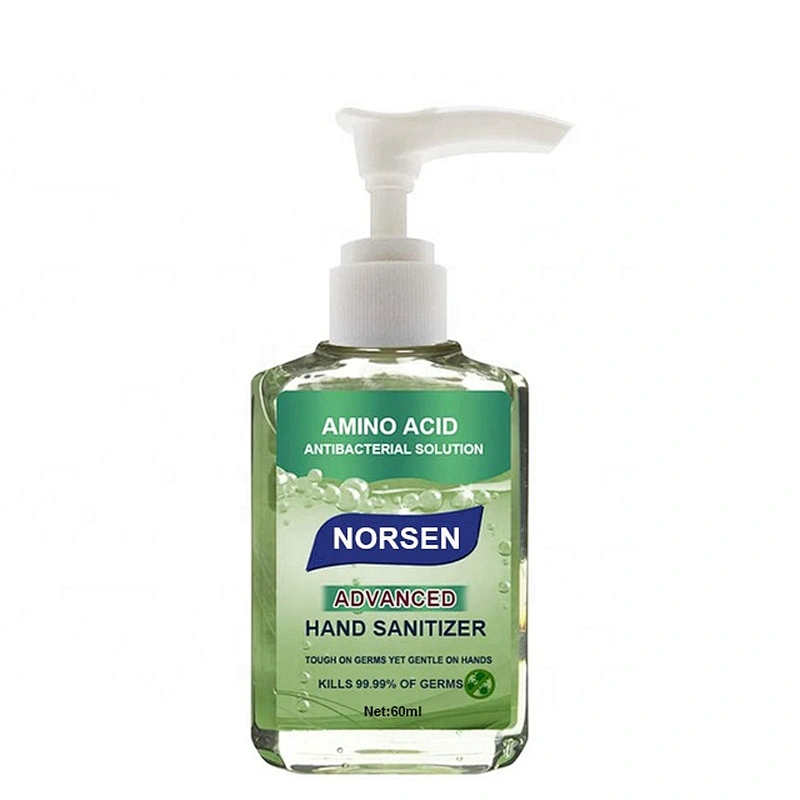 Wholesale Private Label Amino Acid Hand Sanitizer Antibacterial Gel Alcohol Kill 99.99% Of Germs