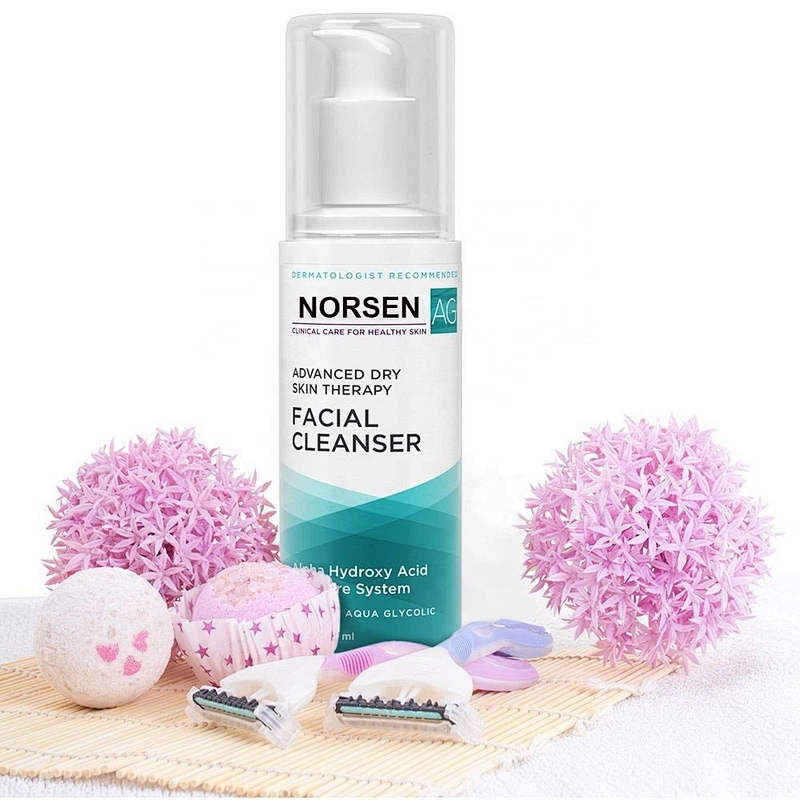 Norsen Hot Selling Natural Organic Oil Control Whitening Facial Cleanser