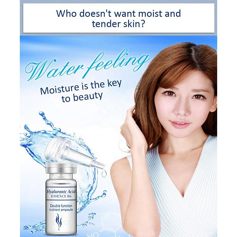 Wholesale High Quality Organic Moisturizing Hyaluronic Acid Essence B6 Set
