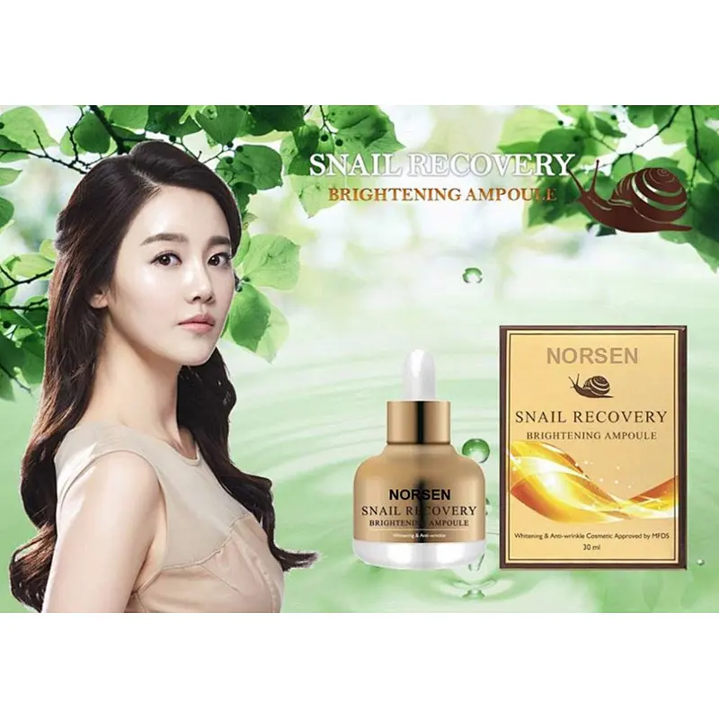 China manufacturer wholesale  brightening anti wrinkle  snail recovery face cream
