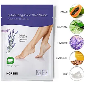 Factory sale remove cracked dry and dead skin exfoliating foot mask