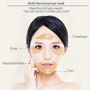 Private Label 24k gold Hyaluronic Aqua Hydrogel Eye Patches Mask