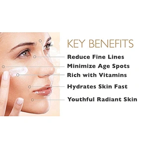 China Cosmetic Factory Custom Natural Organic 24k Anti Aging Whitening Face Cream