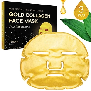Hot Sale Private Label Gold Collagen face mask Anti-wrinkle Anti Aging Mask