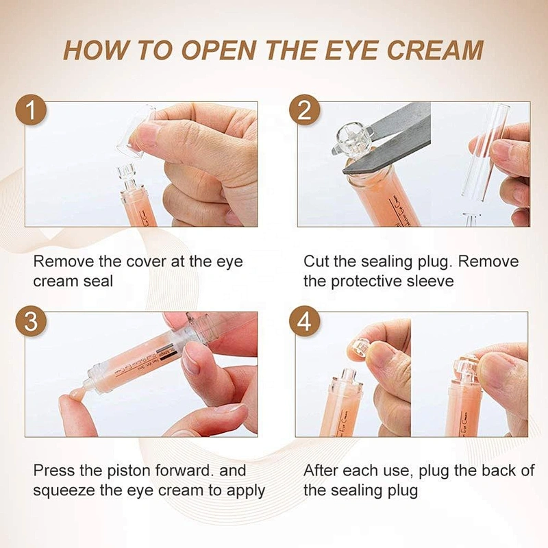 Hot Selling High Quality Private Label Anti aging Dark Circles Rapid Reduction Eye Cream