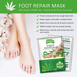 China factory low price sales excellent quality all natural  repair foot peel mask
