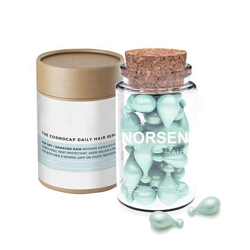 Hair care product for natural hair perfume moisturizer lustrous hair care serum capsule essential oil