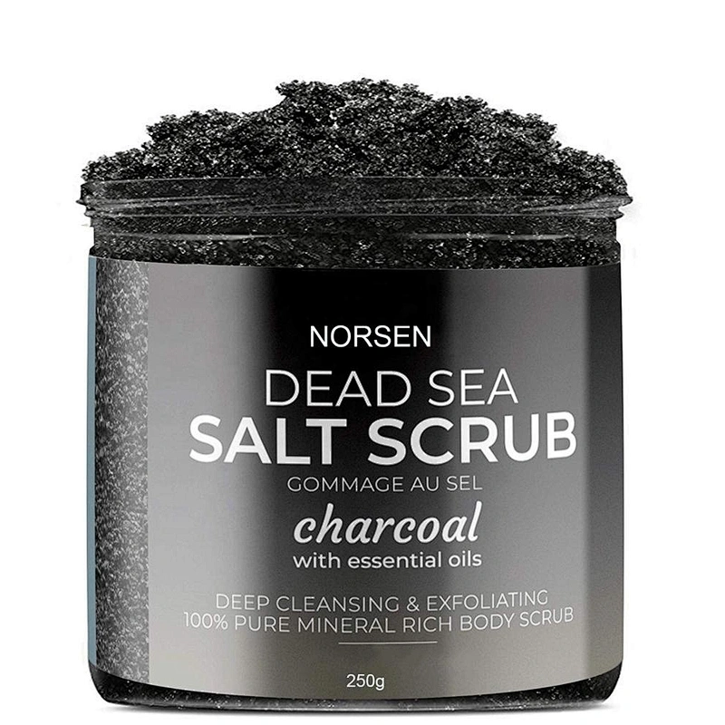 OEM Private Label Organic Exfoliating Repair Dead Sea Salt Body Scrub