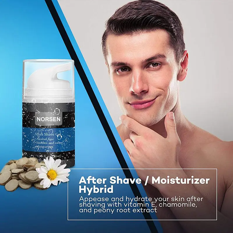 Wholesale cheap good quality man skin care set include cleansing foam men's body spray