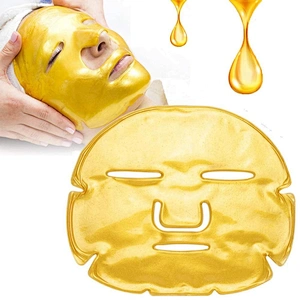 Hot Sale Private Label Gold Collagen face mask Anti-wrinkle Anti Aging Mask