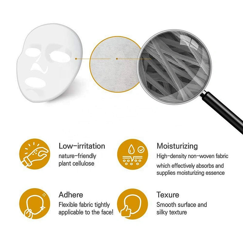 Private Label Honey Sheet Mask Moisturizing Facial Whitening Face Care Cleansing Mask