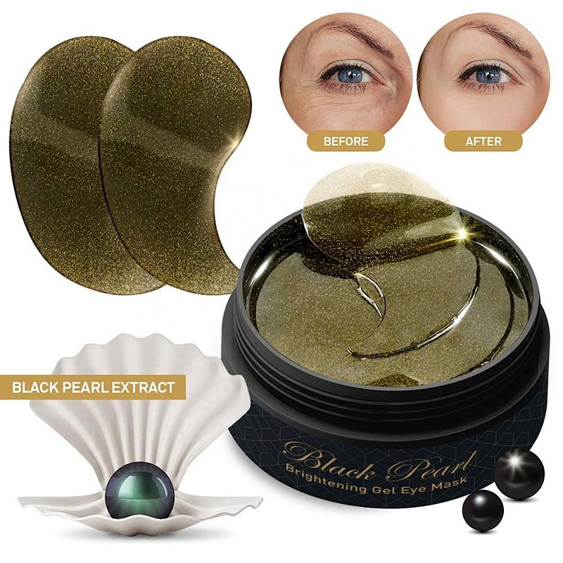 Hot product cheap high quality product Black pearl collagen eye mask