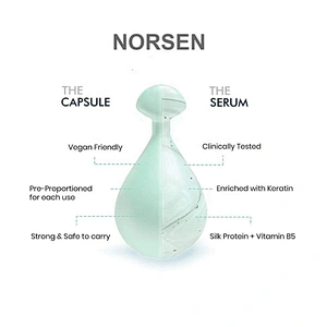 Hair care product for natural hair perfume moisturizer lustrous hair care serum capsule essential oil