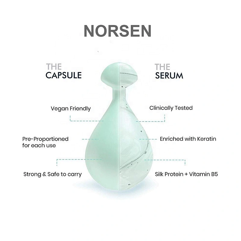 Hair care product for natural hair perfume moisturizer lustrous hair care serum capsule essential oil