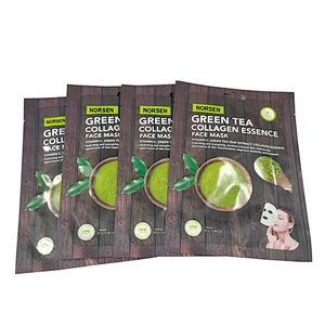 Factory Supply Green Tea Collagen Essence Facial Mask