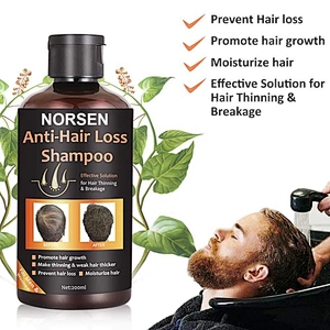 Natural Organic Plant Anti-Hair Loss Shampoo for Thinning Hair