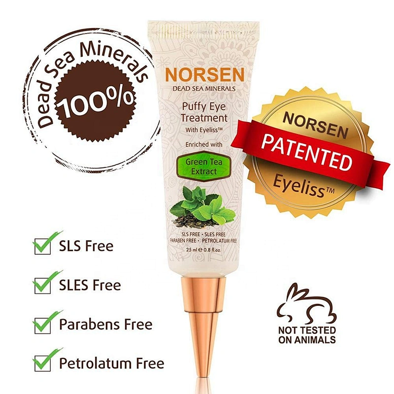 Private Label Natural Organic Anti Wrinkle Anti-aging Collagen Green Tea Eye Cream