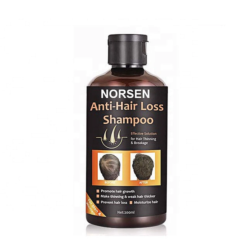 Natural Organic Plant Anti-Hair Loss Shampoo for Thinning Hair