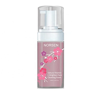 High Quality Private Label Shrink Pores Moisturizing Vitamin C Facial Cleansing Mousse