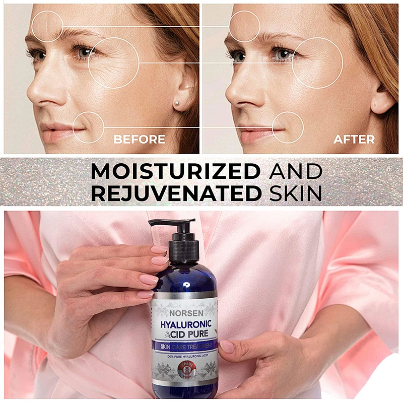 Hot Selling Hyaluronic Acid Pure Skin Care Treatment Anti-aging Essence
