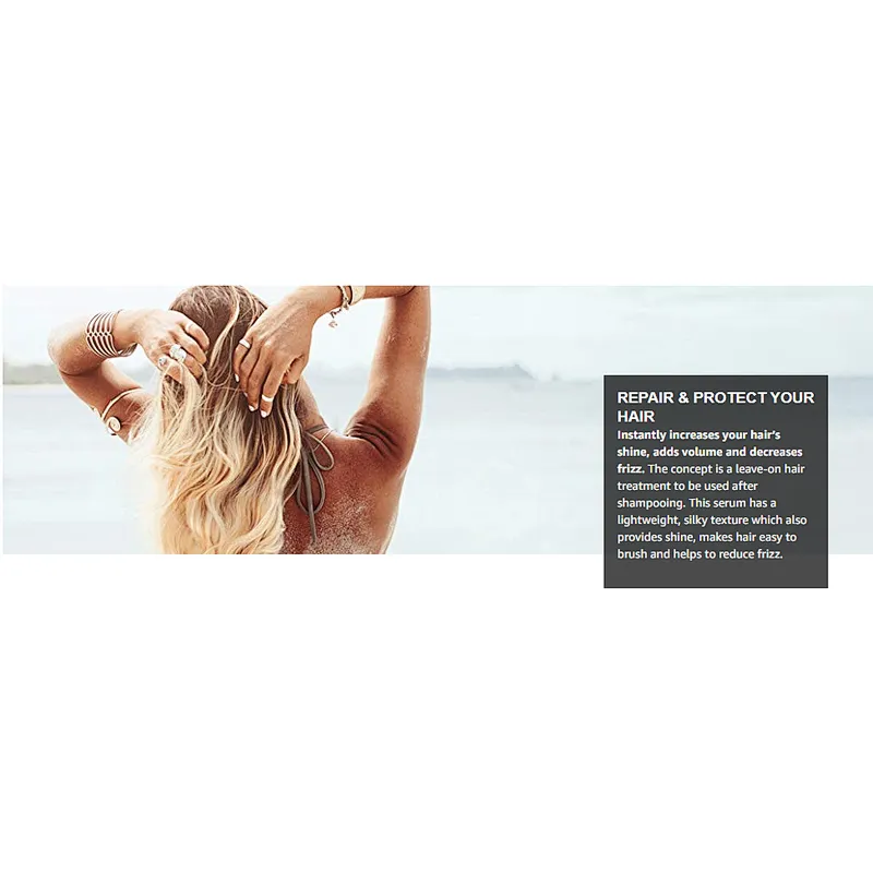 Hair care product for natural hair perfume moisturizer lustrous hair care serum capsule essential oil