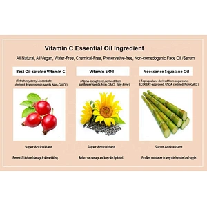 Factory Wholesale High Quality 100% Natural Organic Vitamin C Essential Oil