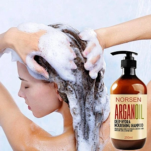 OEM Cosmetic Factory Wholesale Organic  Hair-Loss Prevention Argan Oil Hair Shampoo