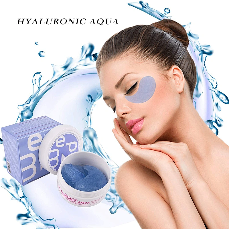 Private Label Hyaluronic Acid Aqua Hydrogel Sleep Eye Mask Micro Needle Eye Patch