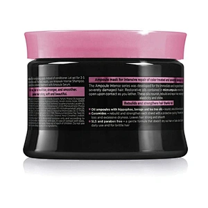 Natural oils ampoule organic hair rebuild repair mask
