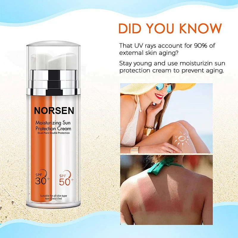 Wholesale Skin Care SPF50  SPF 30 Sun Protect Sunblock Delicate Skin Organic  Sunscreen Cream