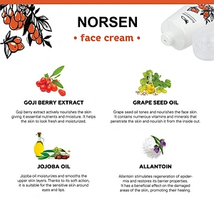 Wholesale OEM anti wrinkle skin whitening lycium barbarum face cream
