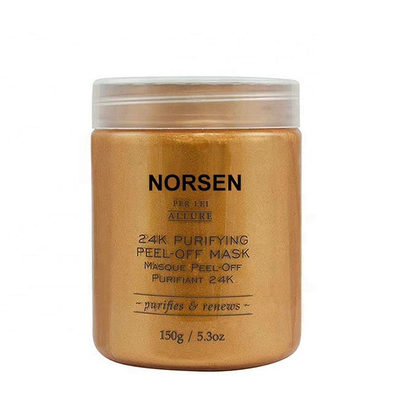 China Factory Hot Sale Natural Organic 24k Gold Purifying Peel Off Mask