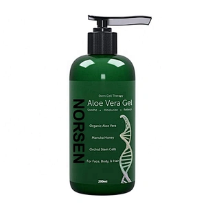 Hot sale good quality organic soothe moisturize refresh aloe vera gel for face