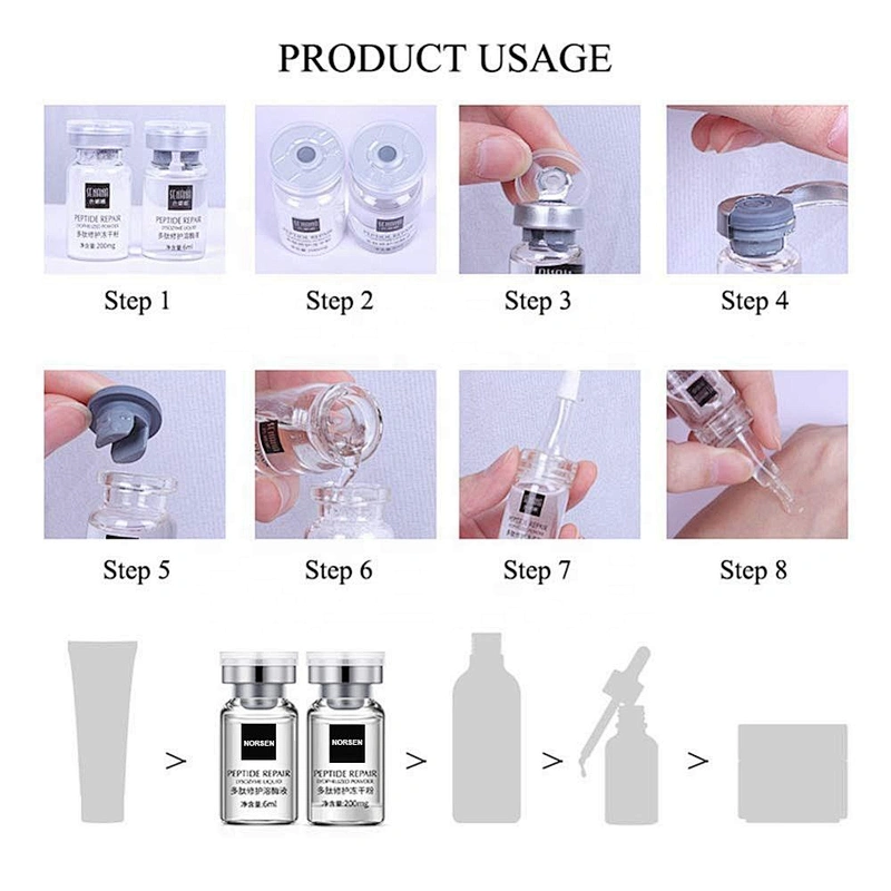 Wholesale Anti Wrinkle Anti Aging Peptide repair lyophilized powder set