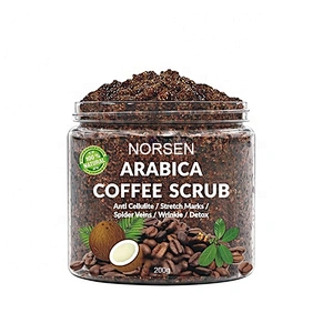 High Quality Private Label Natural Organic Exfoliator Repair Coffee Scrub