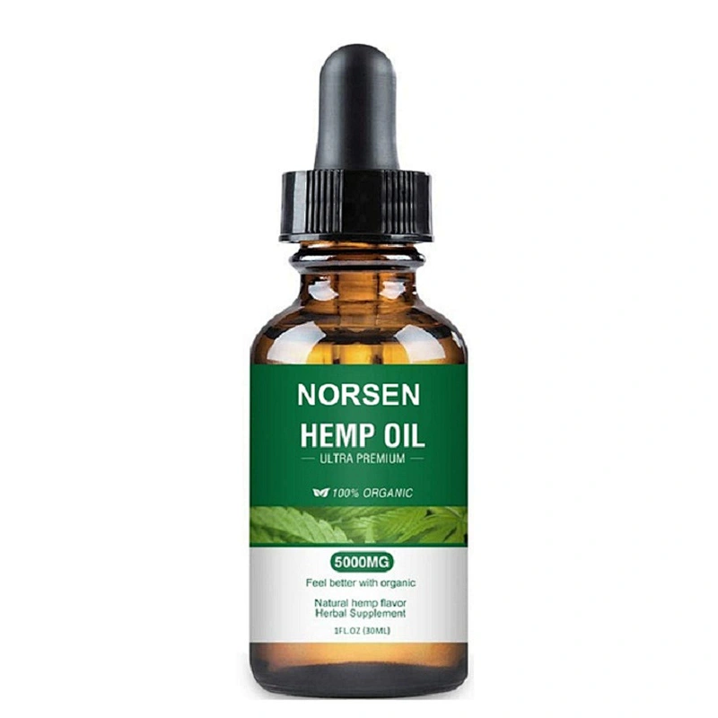Natural organic private label relieve pain hemp seed oil