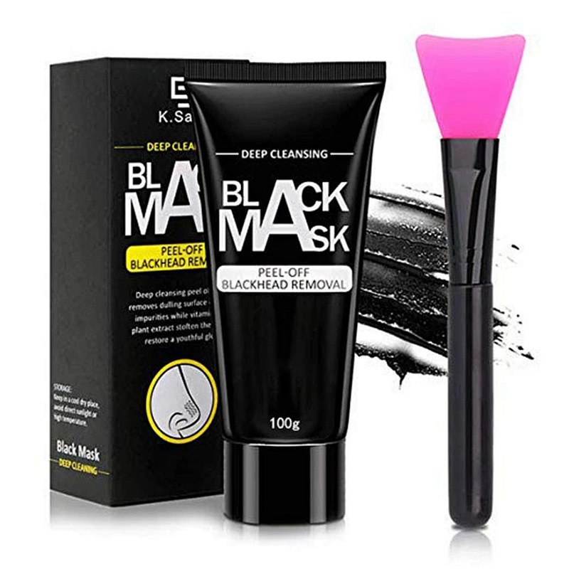 Factory wholesale whitening Cleaning bamboo charcoal black clay mask