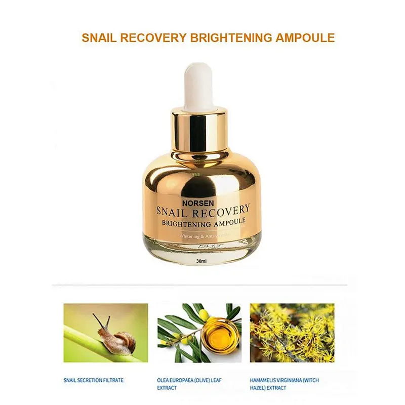 China manufacturer wholesale  brightening anti wrinkle  snail recovery face cream