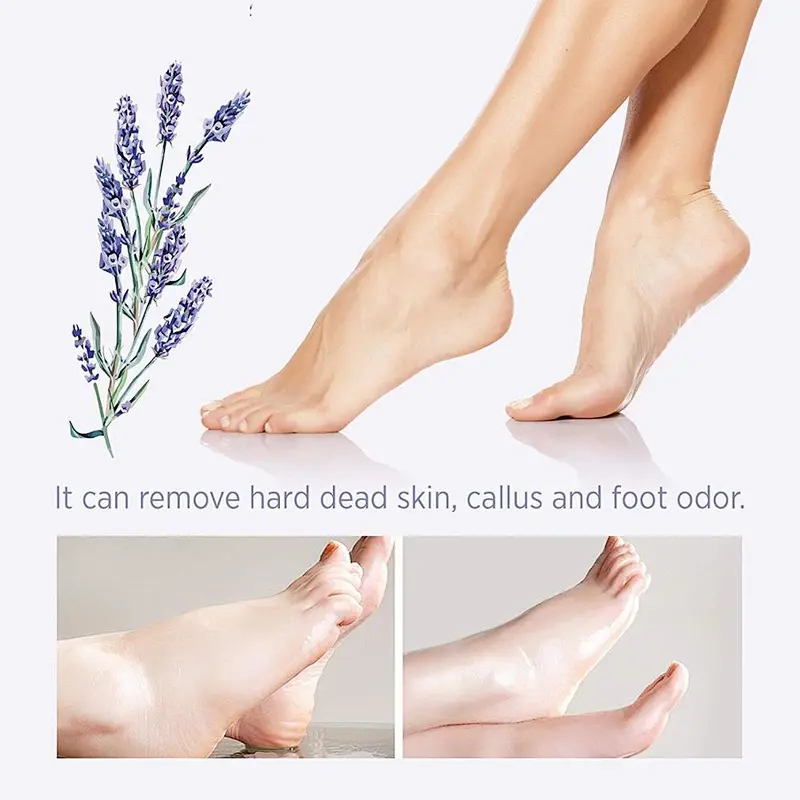 Factory sale remove cracked dry and dead skin exfoliating foot mask