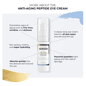 2019 Wholesale New Design Organic 15 ml Anti Aging Peptide Eye Cream