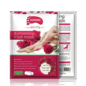 Factory Wholesale High Quality Remove Dead Skin Exfoliating Foot Peel Mask