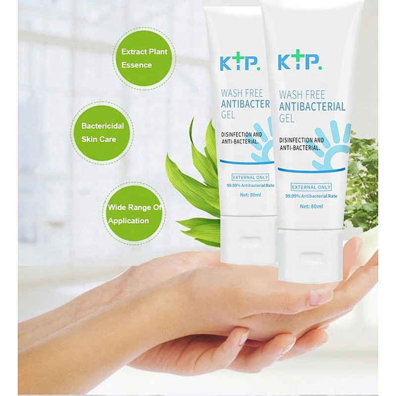 Wholesale 75% Alcohol Hand Wash Free Moisturizing Antibacterial Gel Dispenser 80ml Hand Sanitizer