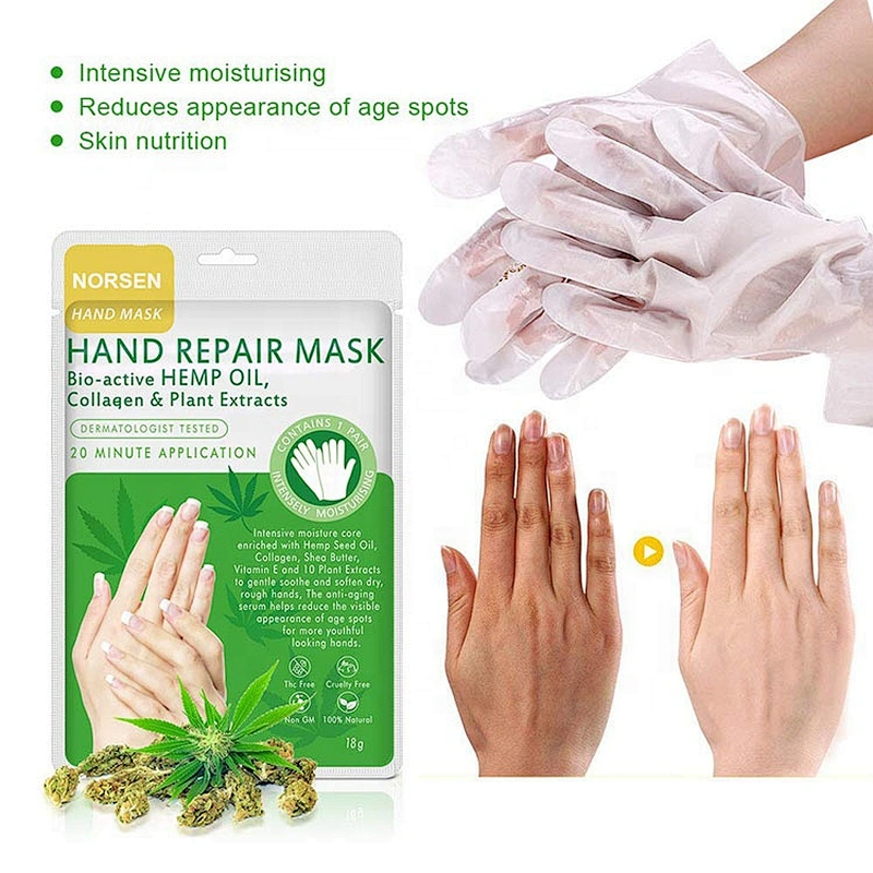 Whitening exfoliating hand repair film mask for make hand exquisite