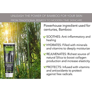 Wholesale High Quality Private Label Bamboo Purifying Activated Charcoal Mask