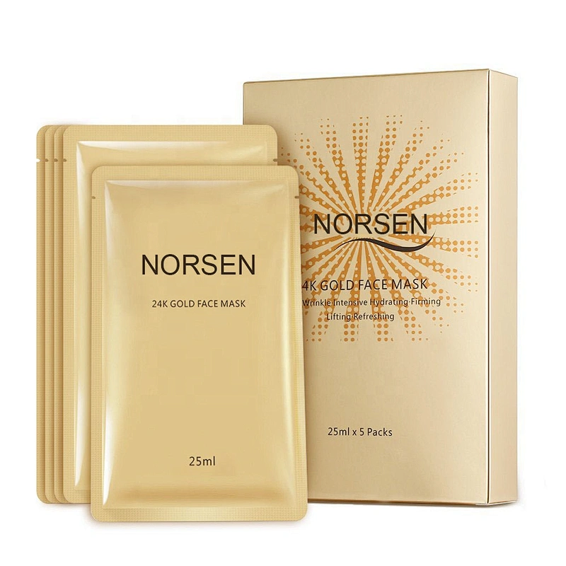 Private Label Natural Organic Face Care Moisturizing Anti Wrinkle 24k Gold Face Mask