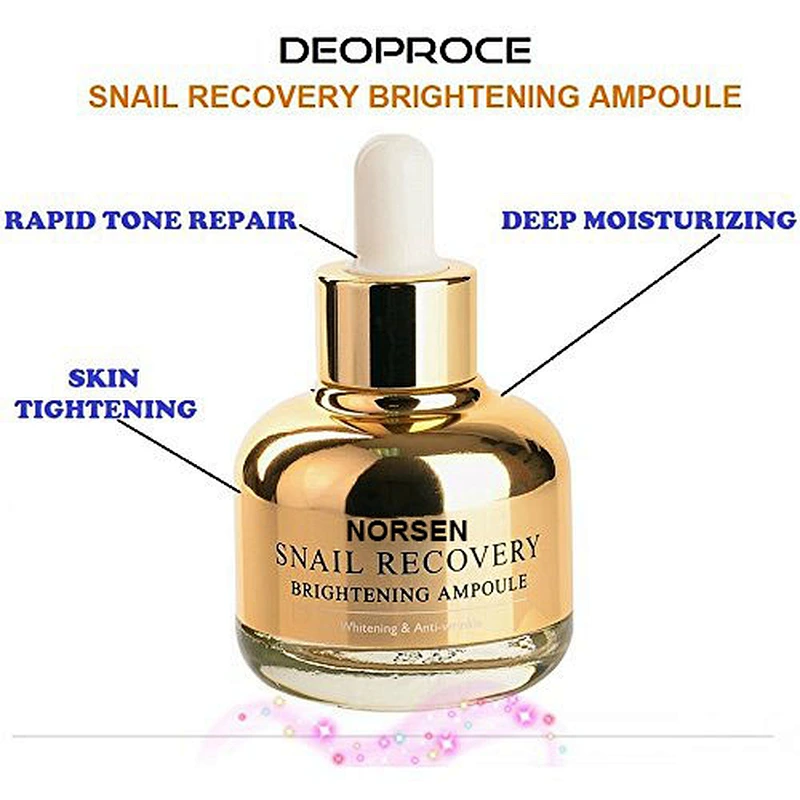China manufacturer wholesale  brightening anti wrinkle  snail recovery face cream